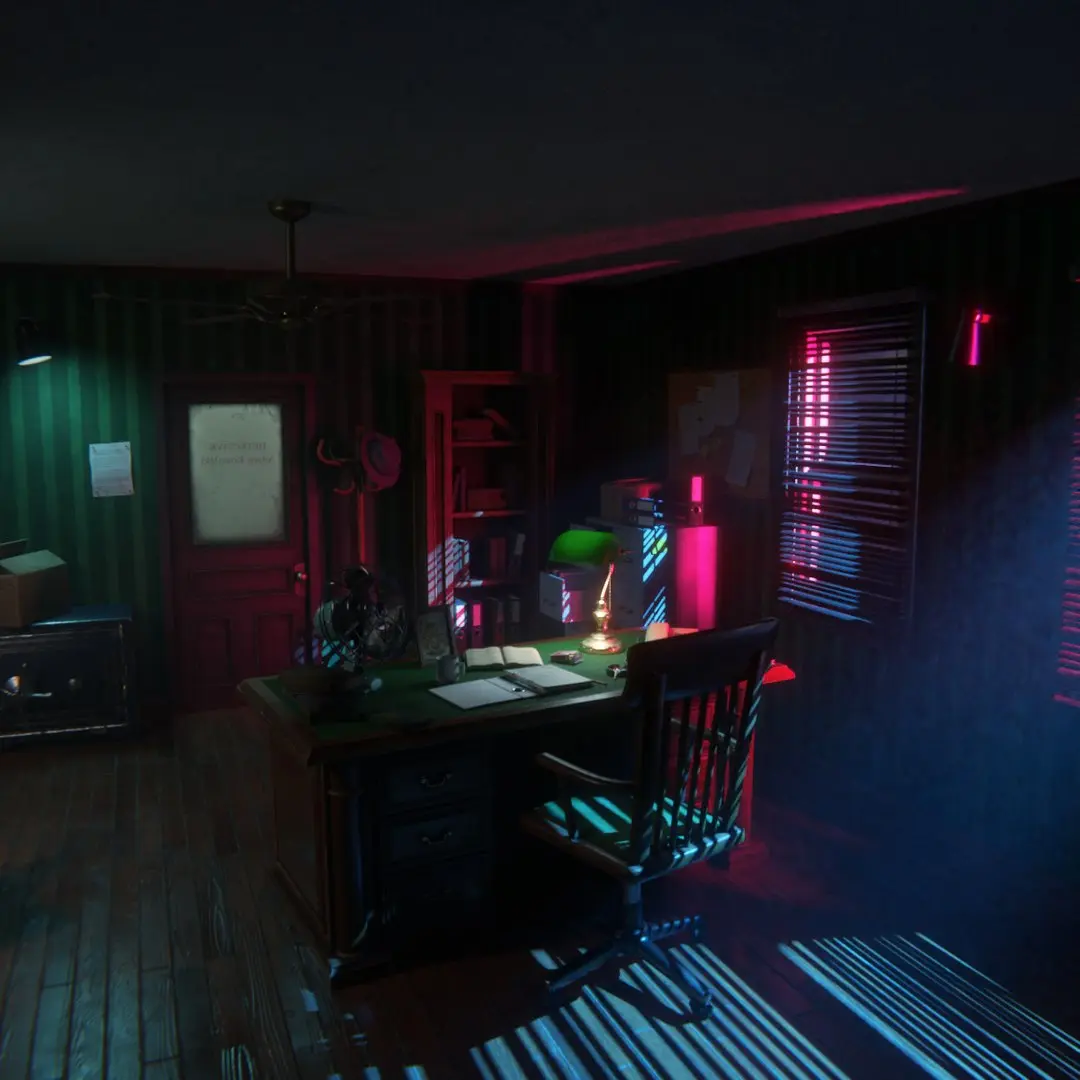 Detective Office 3D model