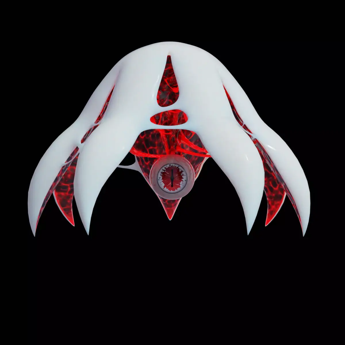 GlaziK Low-poly 3D model