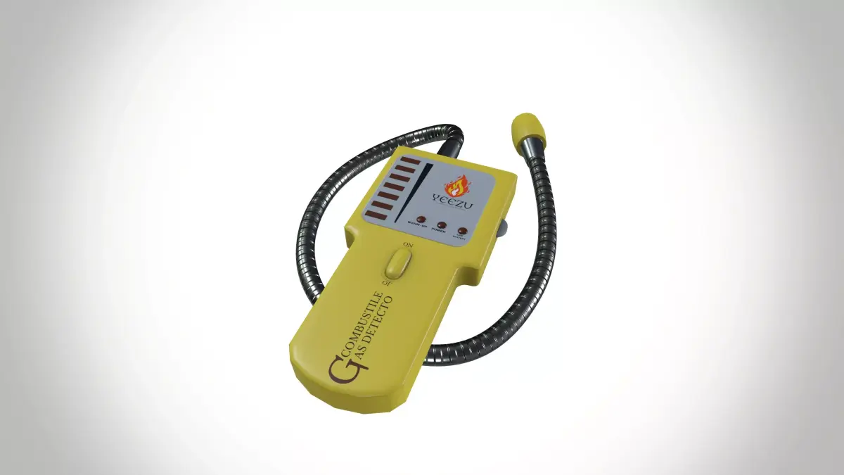 Portable Gas Detector 3D model