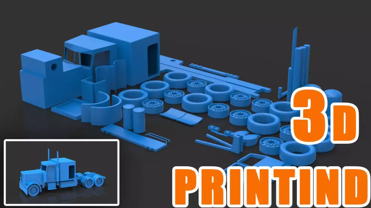 truck 3D print model purchase