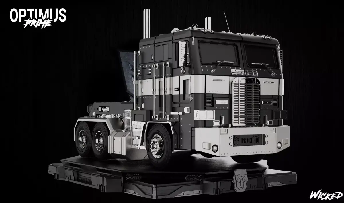 Wicked Movies Optimus Prime Truck Sculpture  3D print model