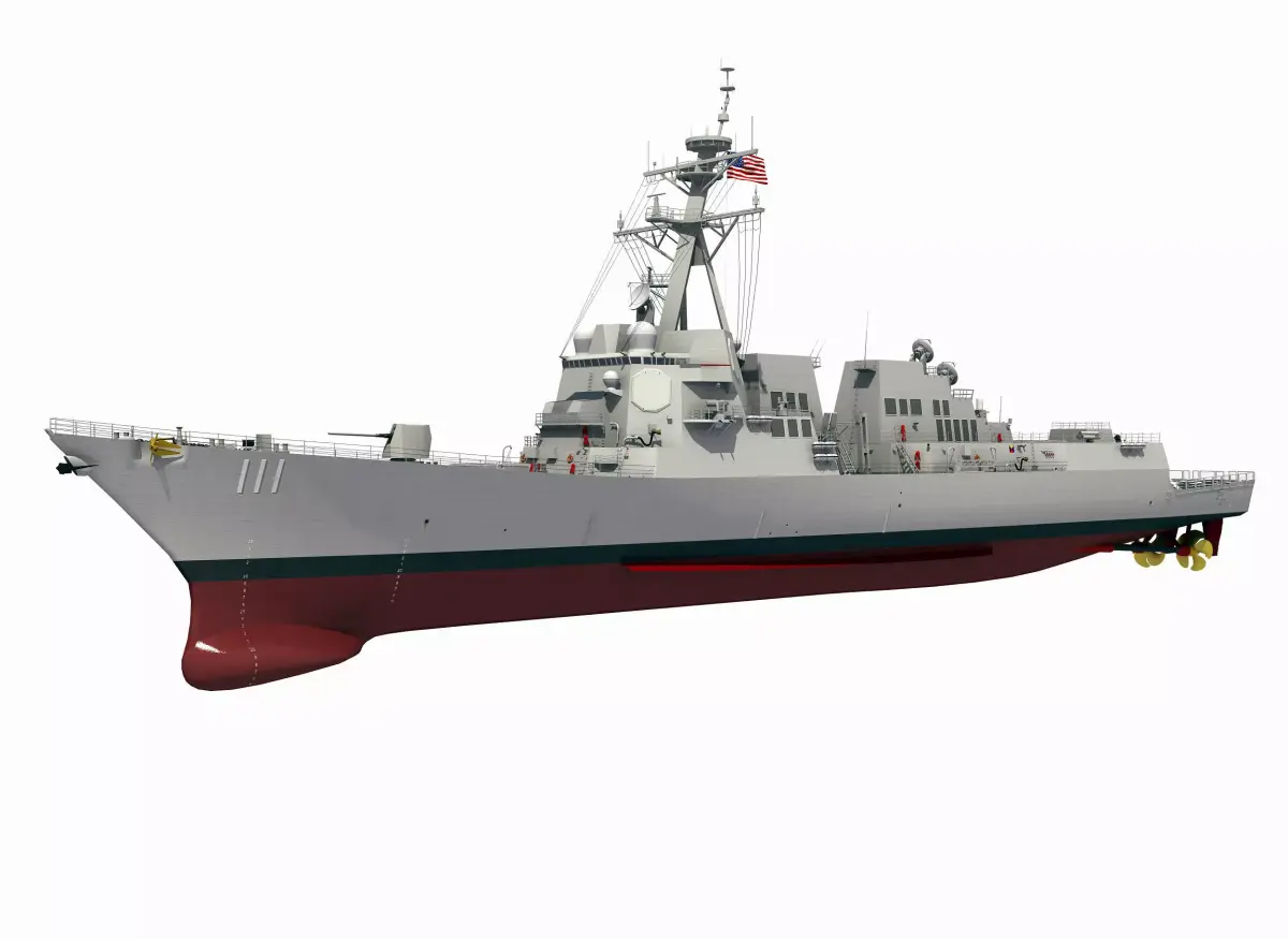 USS SPRUANCE-ARLEIGH BURKE 3D model