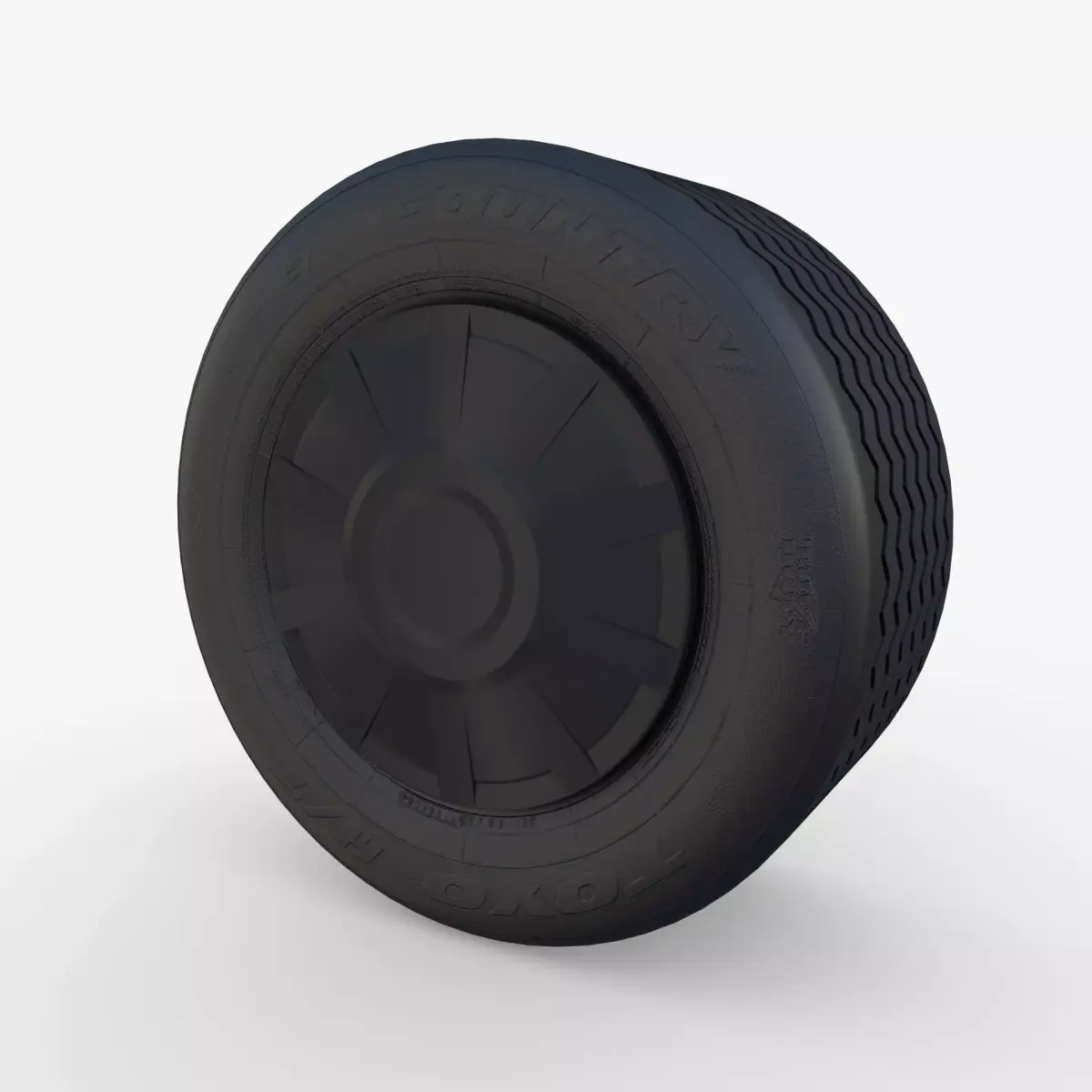 Tesla Truck Wheel 2 3D model