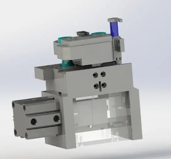 Clever z axis transverse mechanism 3D model