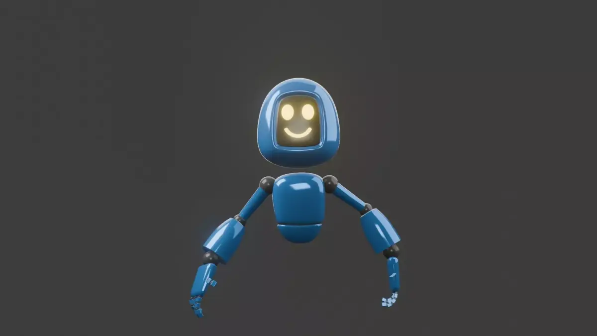 Flying Robot 3D model