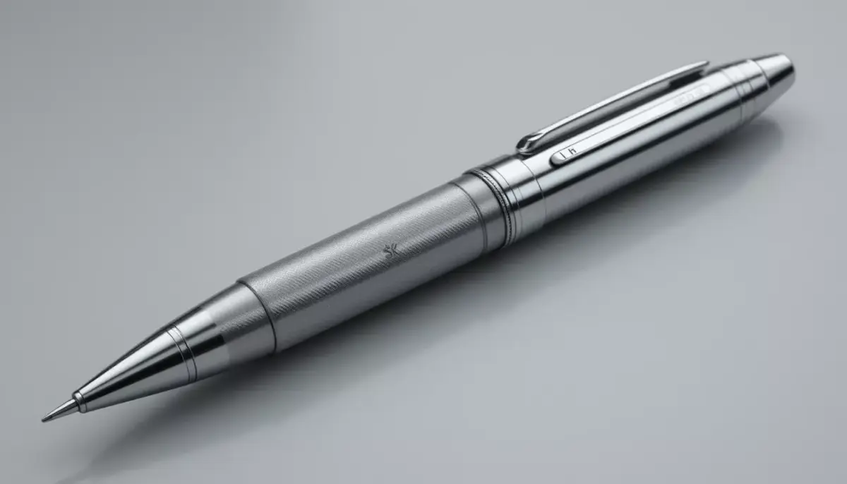 Luxury Ballpoint Pen 3D Model Modern Metallic Pen Free 3D model