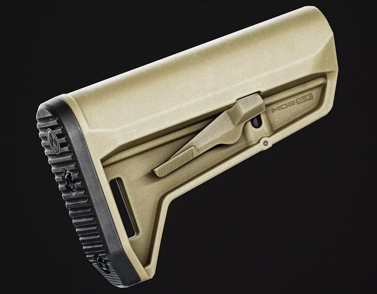 Magpul MOE SL-K Stock Low-poly 3D model