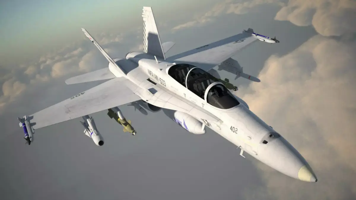 McDonnell Douglas FA-18 Hornet 3D model buy
