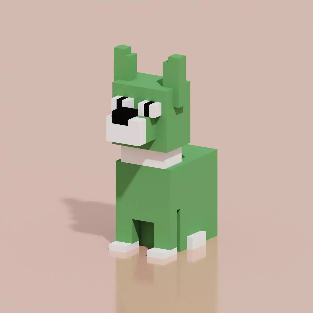 Animal VAMON5 Low-poly 3D model