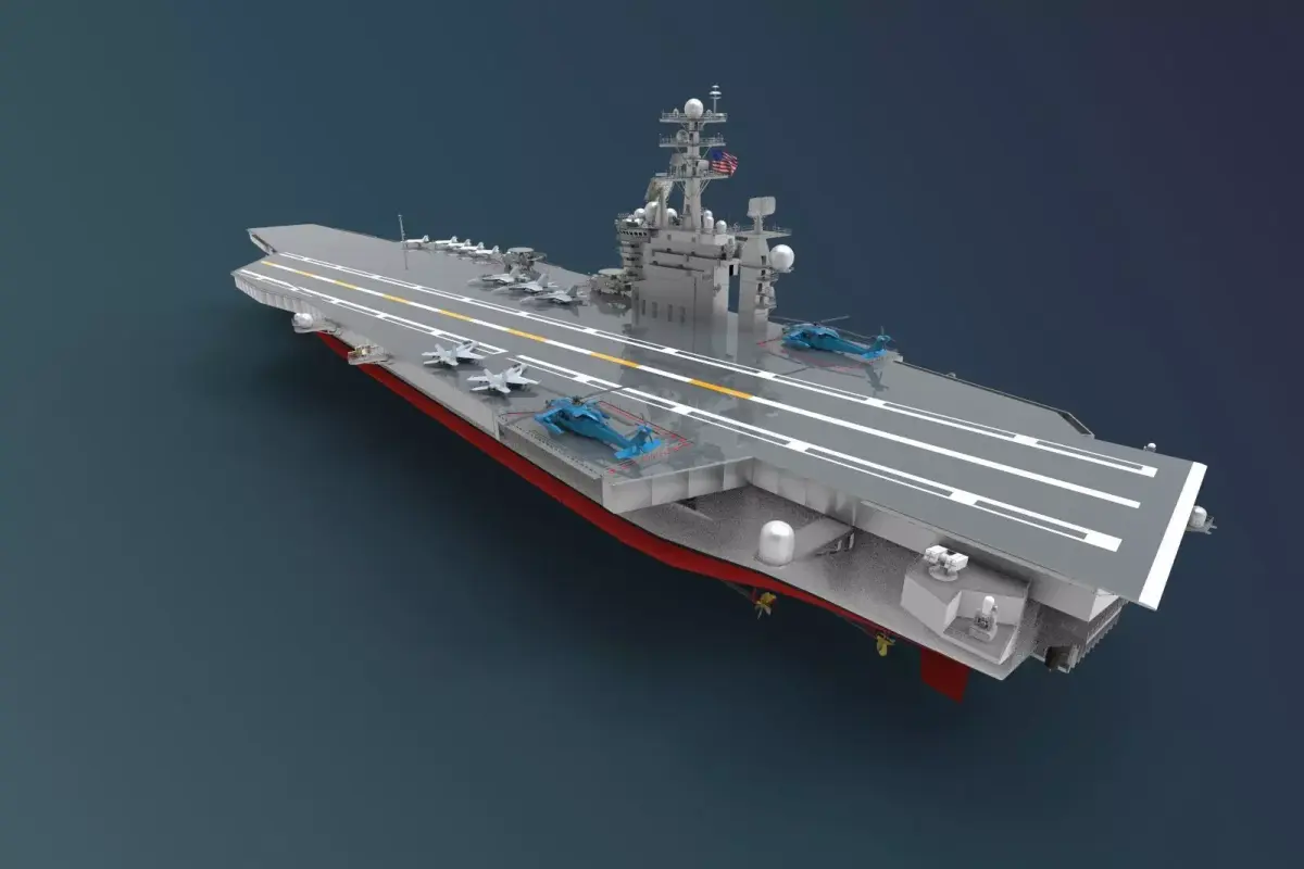 USS Harry S Truman CVN 75 3D model