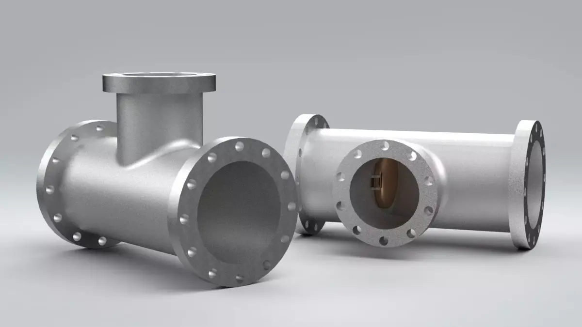 Check Valve Low-poly 3D model