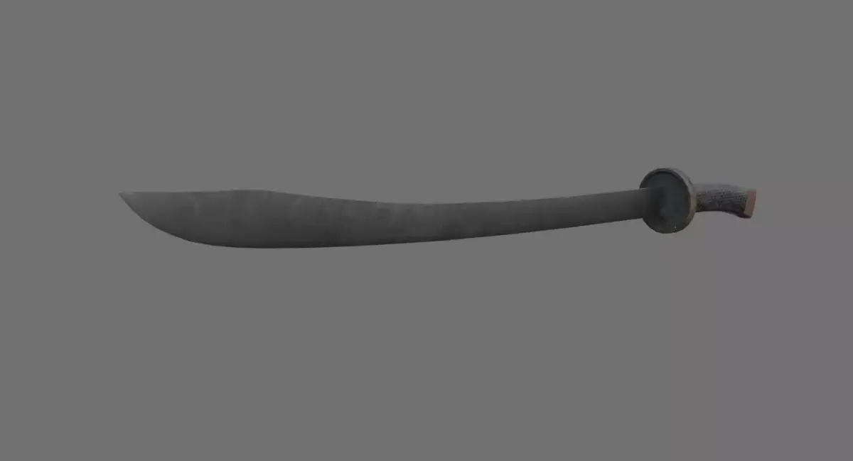 Dao 1B Low-poly 3D model