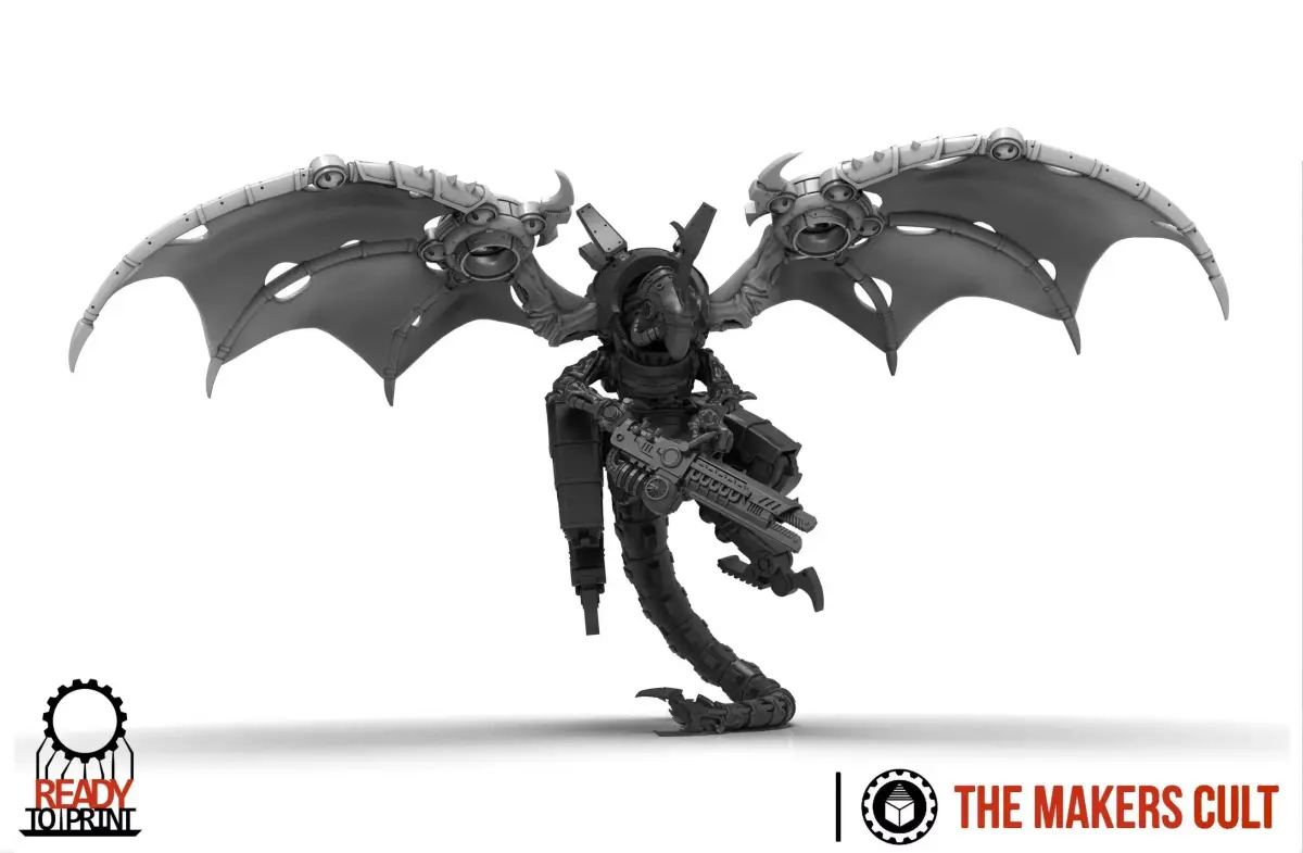 Iron Hive - Sky Lord Wings Upgrade 3D print model