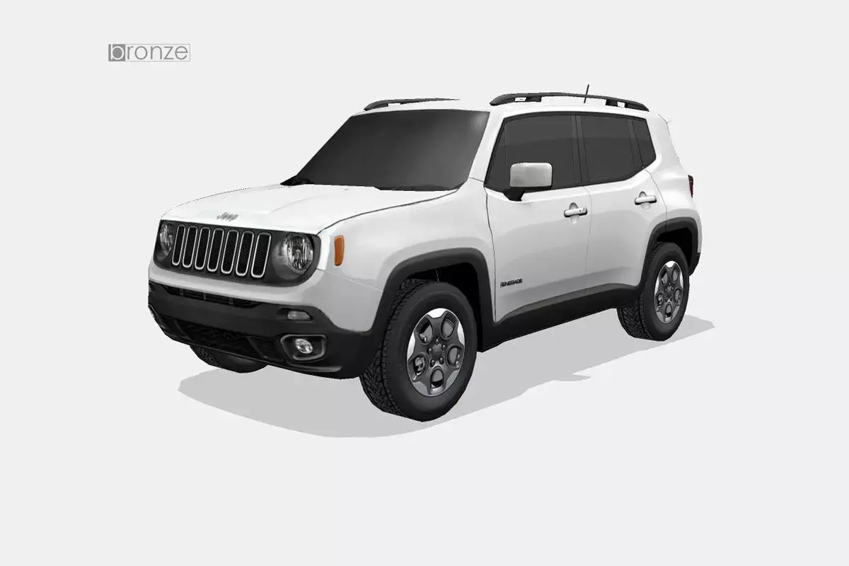 Jeep Renegade 2016 Free low-poly 3D model