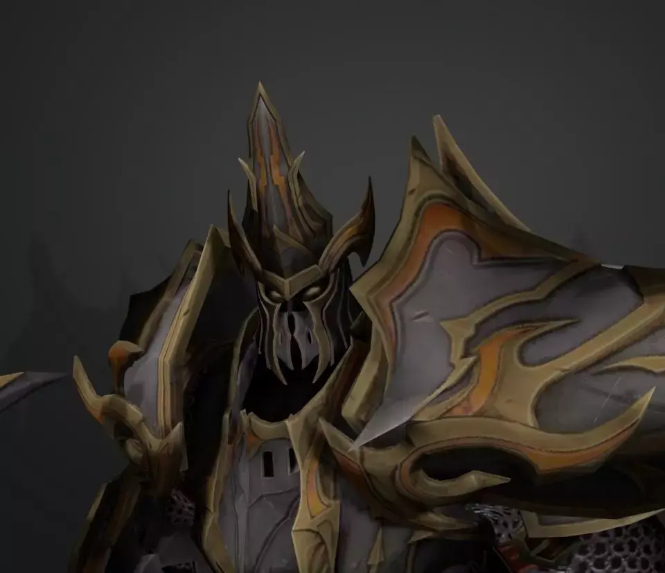 boss knight 3D model