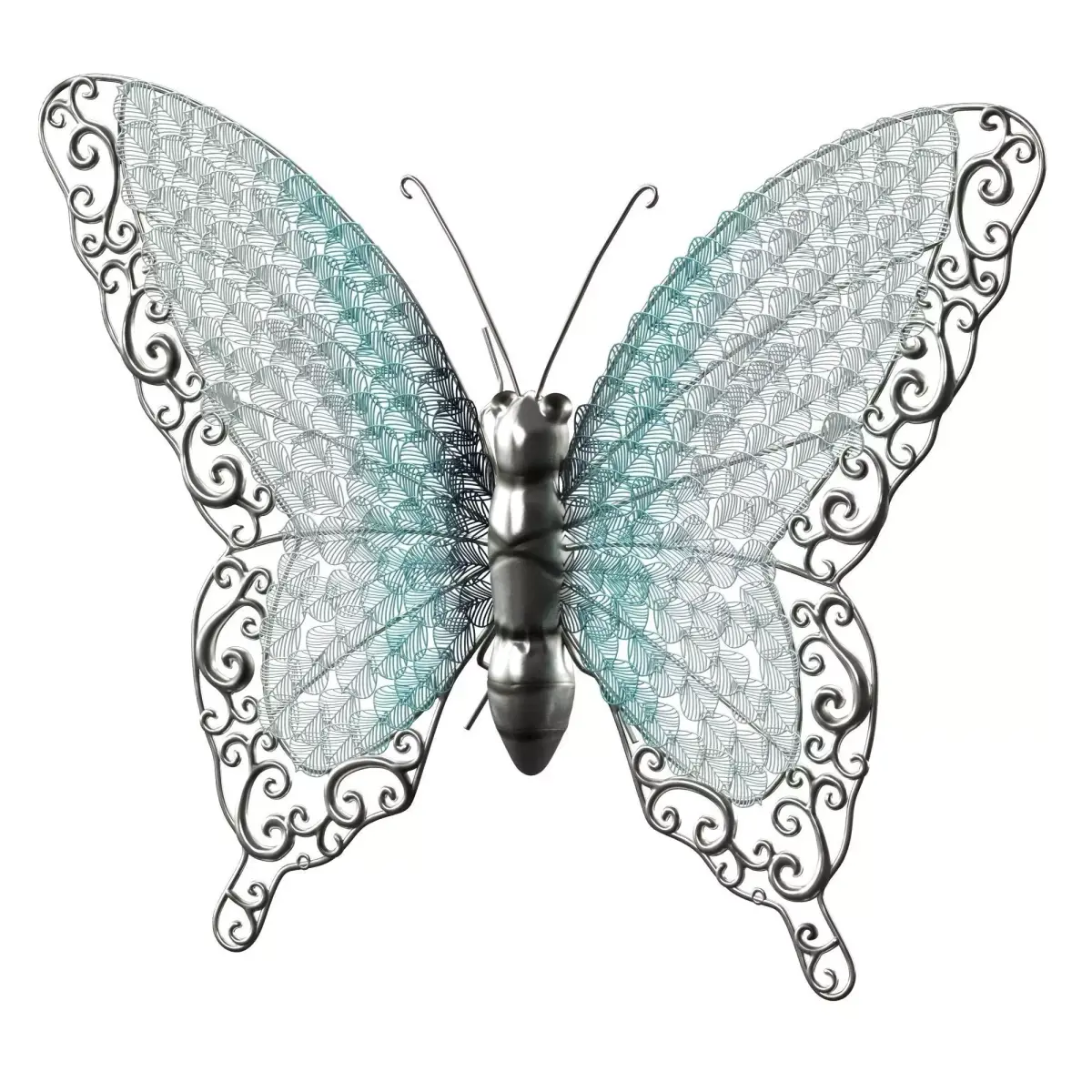 3D Model Styled Butterfly Wall Decor 3D model