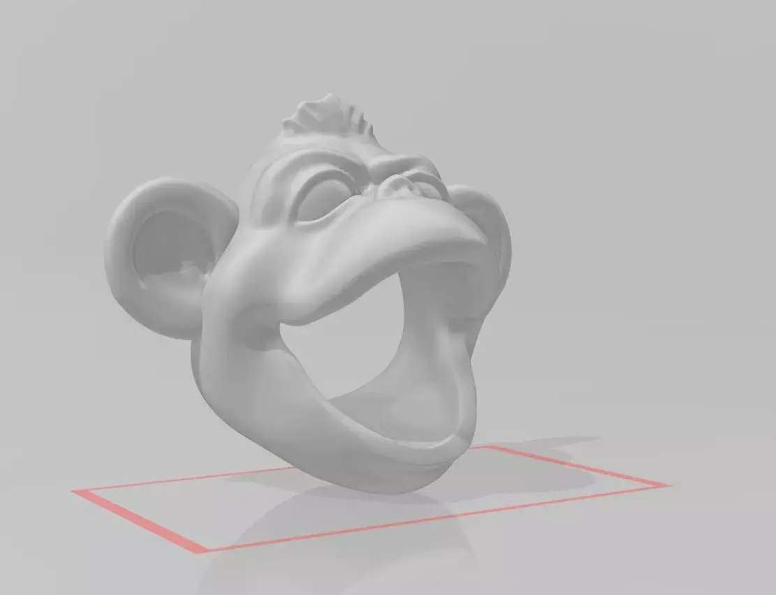 Monkey Head 3D model purchase