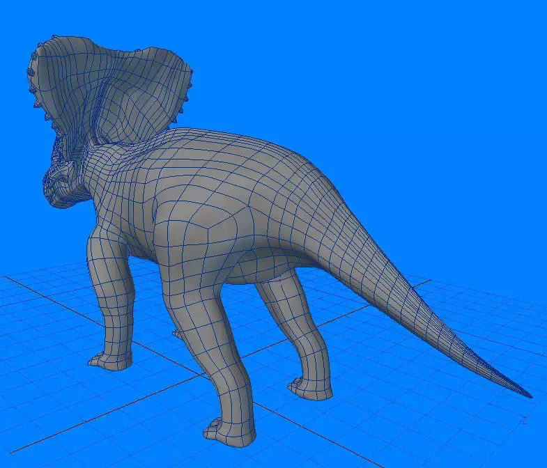 Chasmosaurus triceratops 3D model
