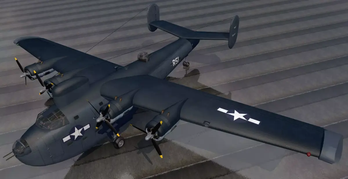 Consolidated PB2Y-3 Coronado 3D model