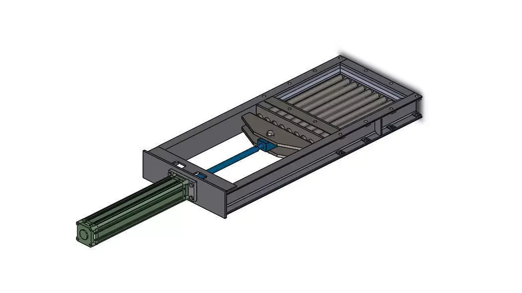 pneumatic valve needle 3D model