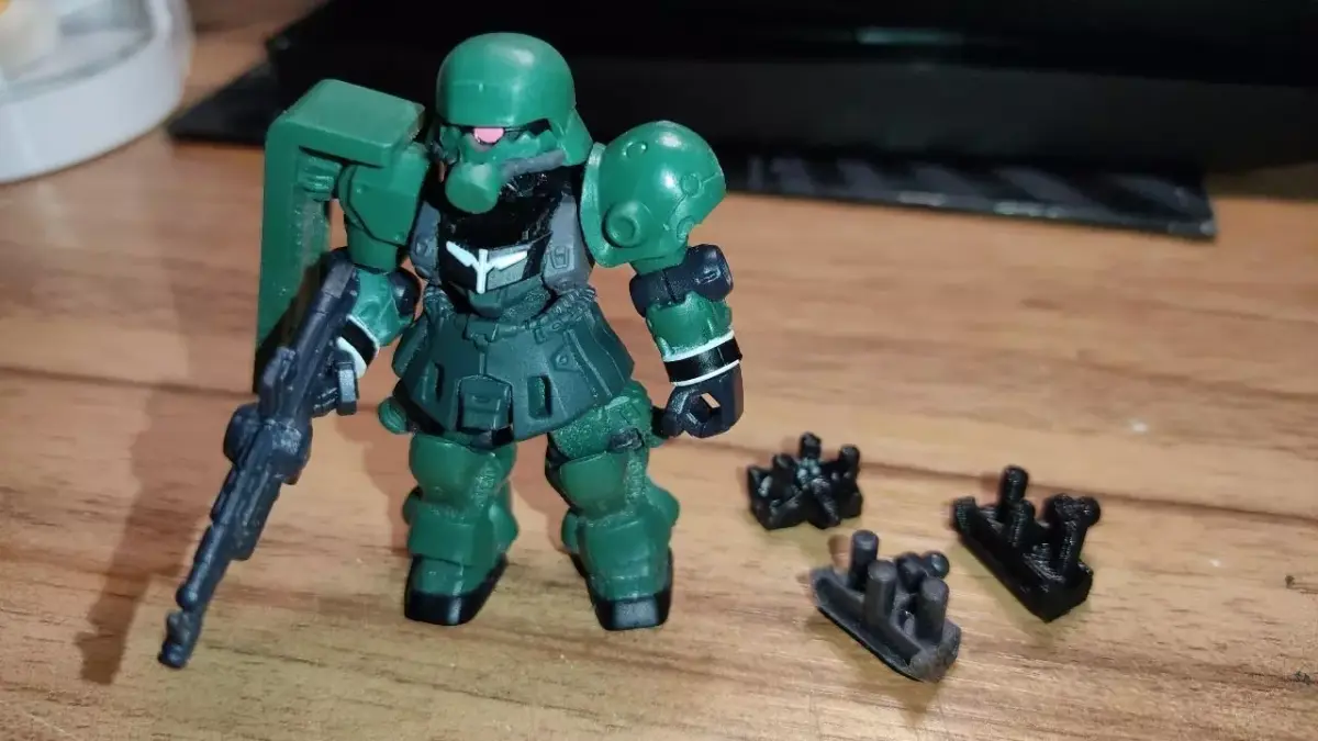 Mobile Suit Gundam Ensemble Gashapon Back VerA 3D print model