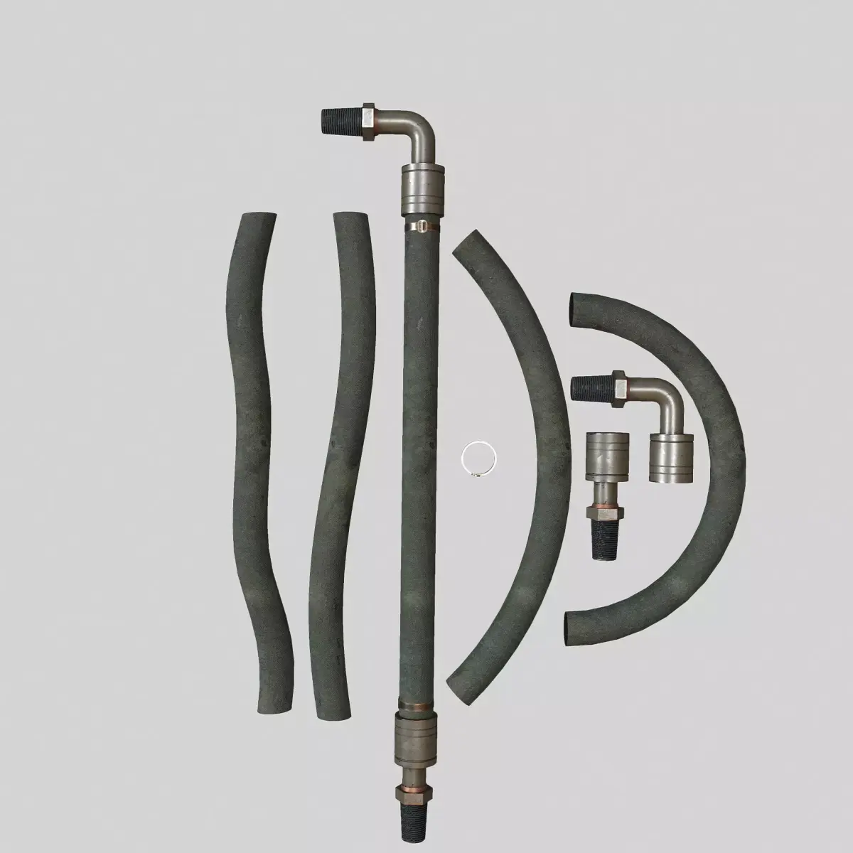 Hydraulic pipeline cloth 3D model