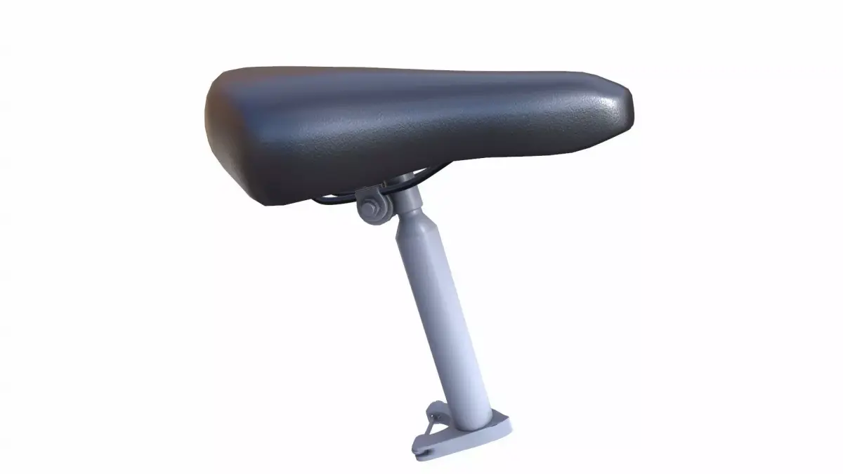 Bicycle Seat Low-poly 3D model order