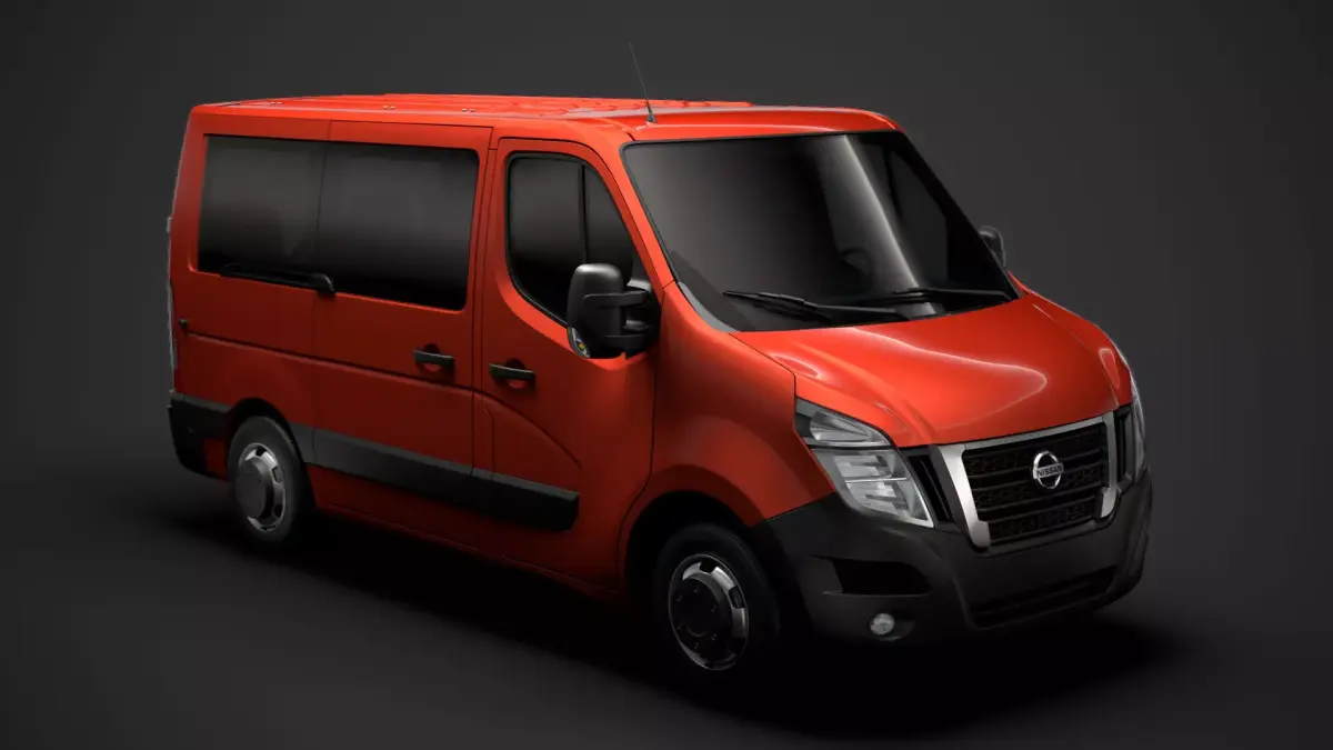 Nissan NV 400 L1H1 WindowVan 2020 3D model