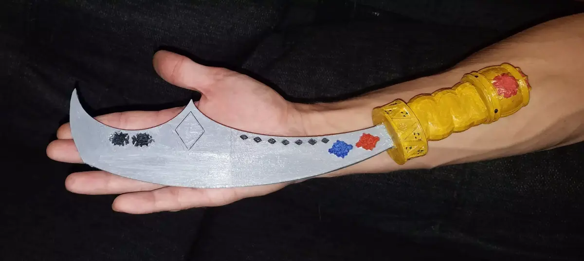 Dagger of Ababwa aka Scimitar 3D model