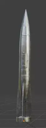 The Rocket Missile 3D Print model 3D print model