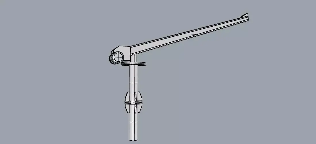 Lifeboat Crane 3D print model