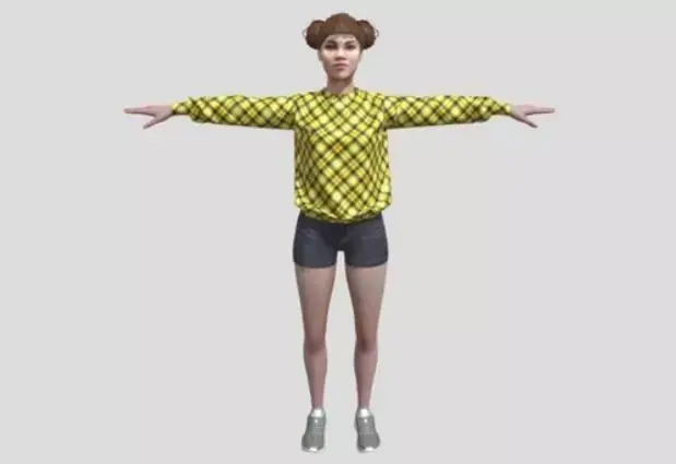 Lil Miquela 3D model