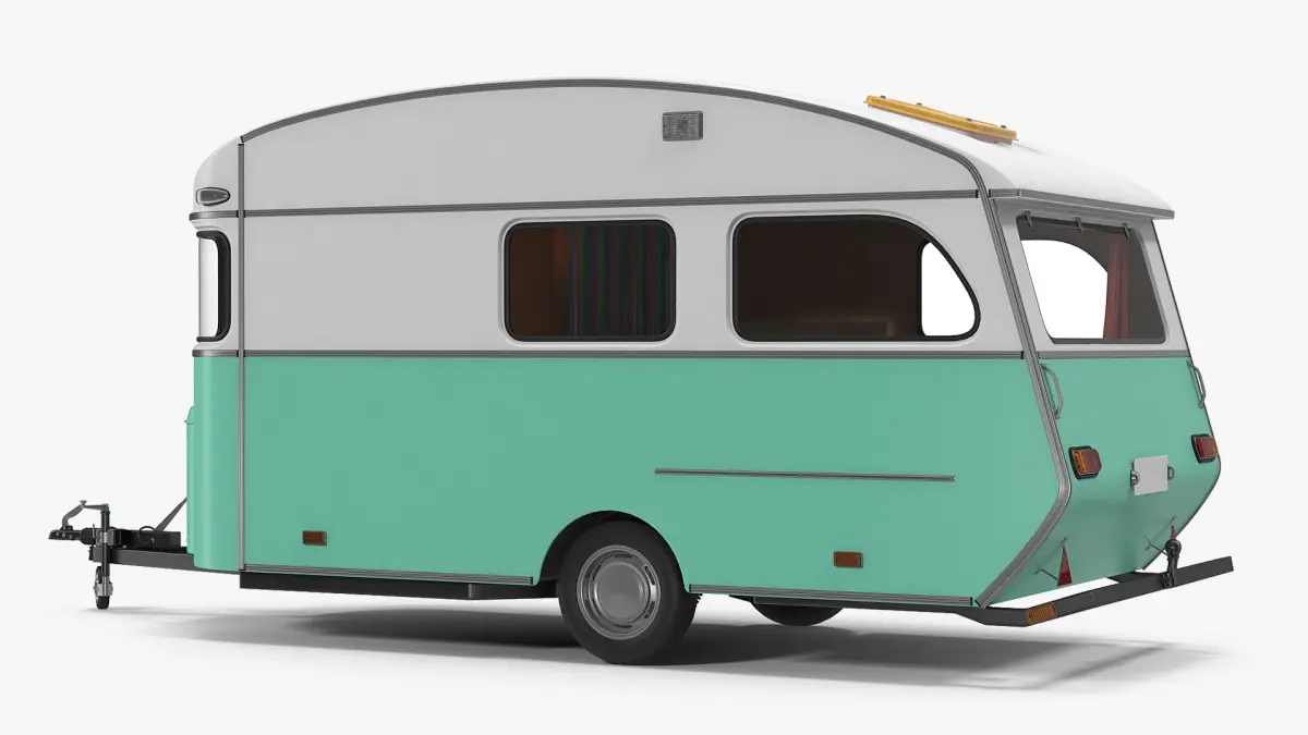 Vintage Caravan Constructam Comet 5 3D model