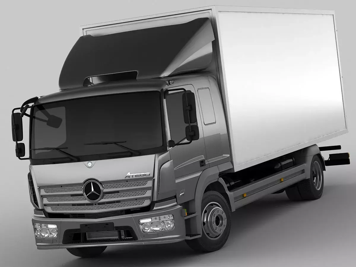 Mercedes Atego 2014 Long 3D model
