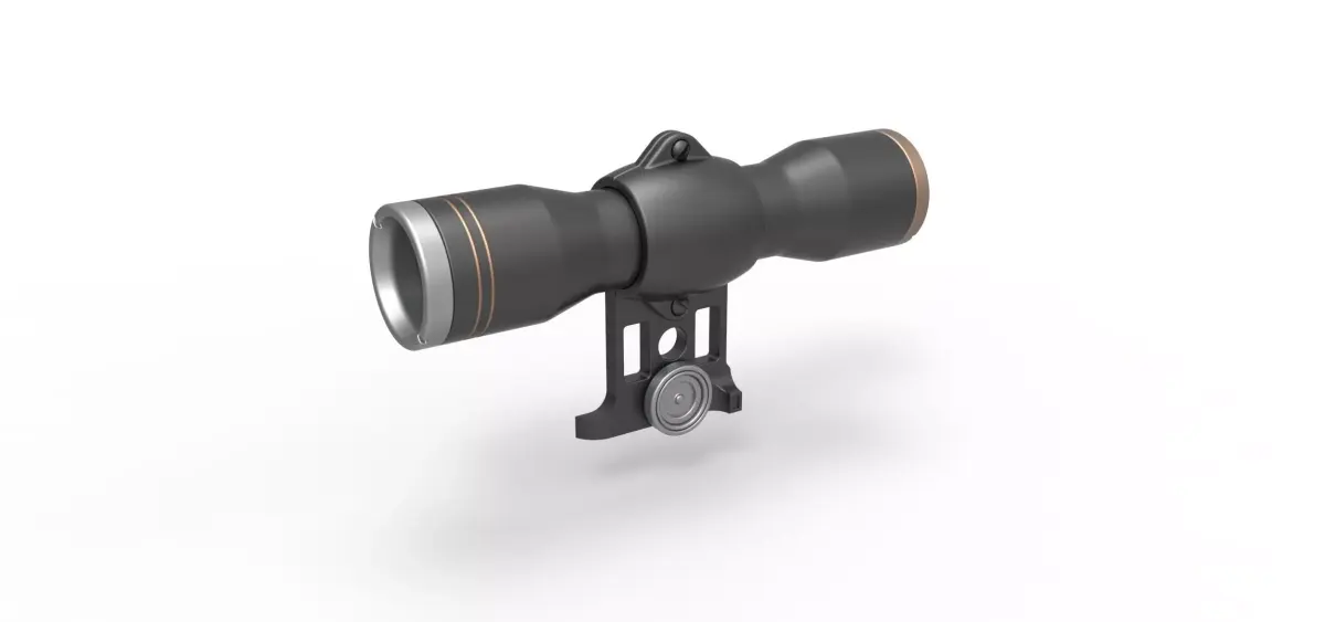 Scope for cosplay blaster 4 3D print model