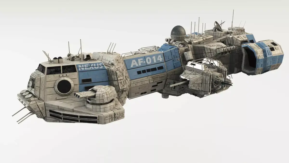 CDF Assault Frigate - Nexus 3D model