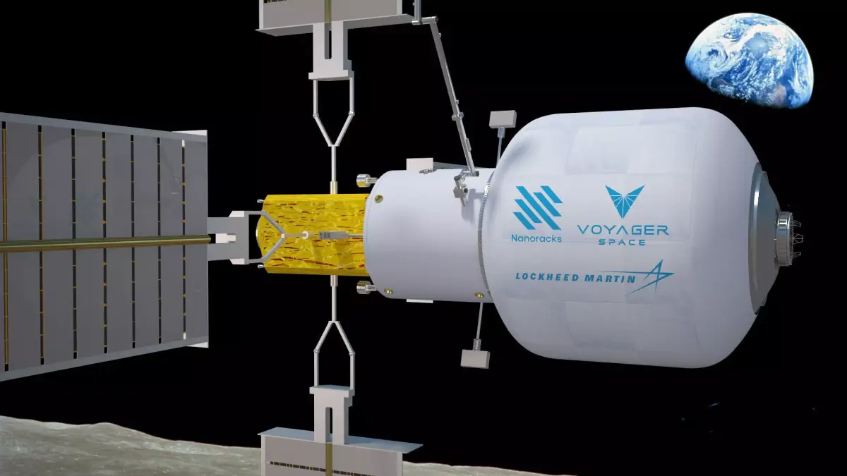 Starlab Space Station by Nanorack 3D model