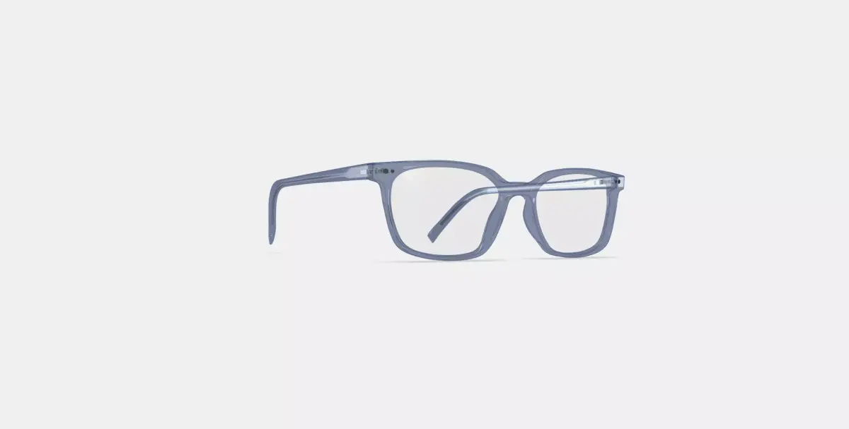 Weathers Low Bridge Fit Eyeglasses in Periwinkle Crystal 3D model purchase