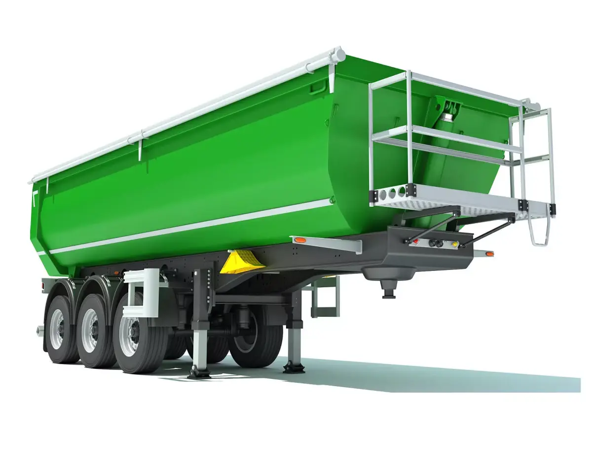 Farm Trailer 3D model