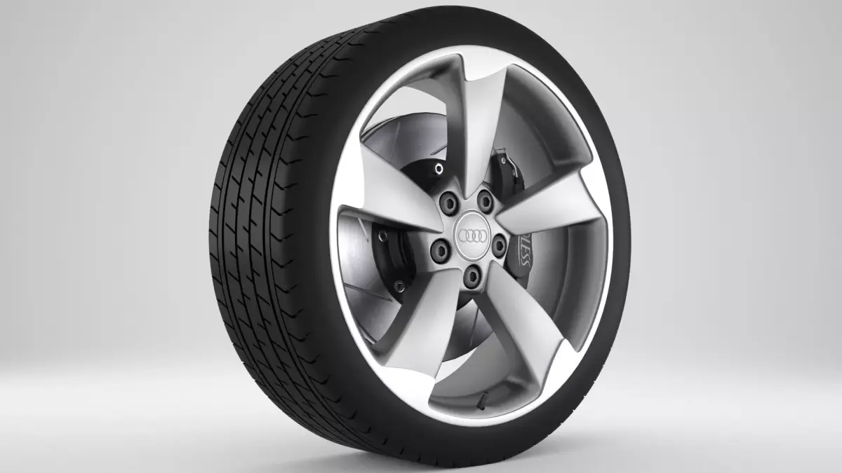 Audi A4 Rim 3D model