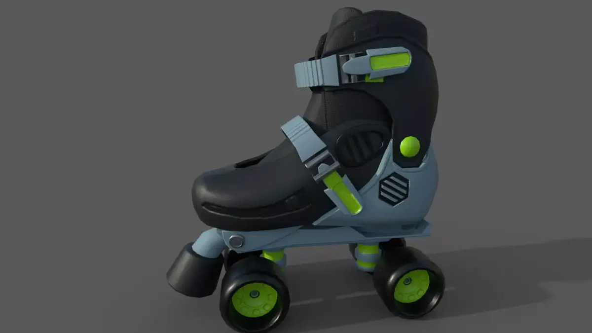 Quad Rollers 3D model