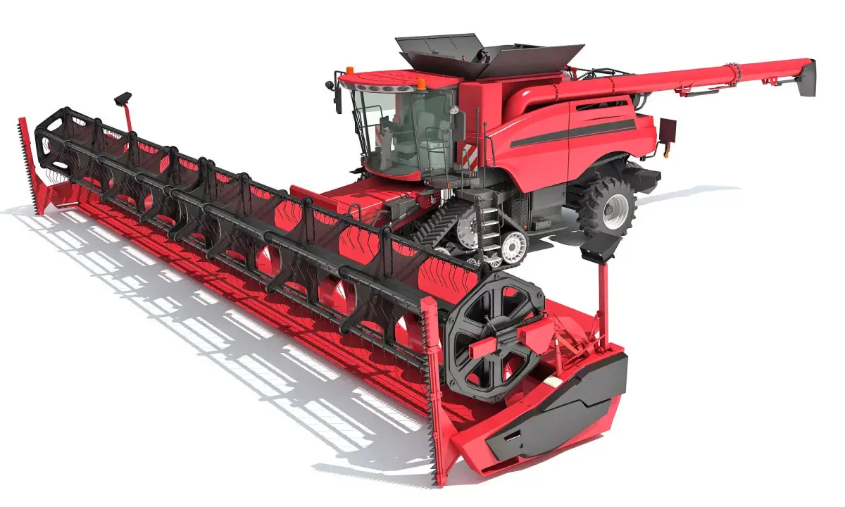Combine Harvester 2020 3D model buy