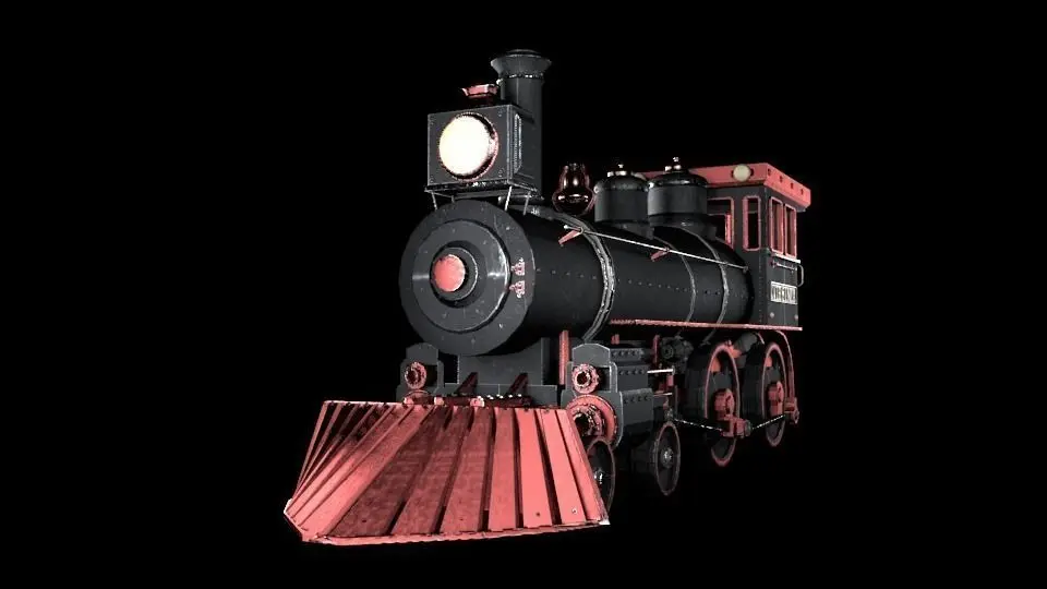 Locomotive Virginia  3D model