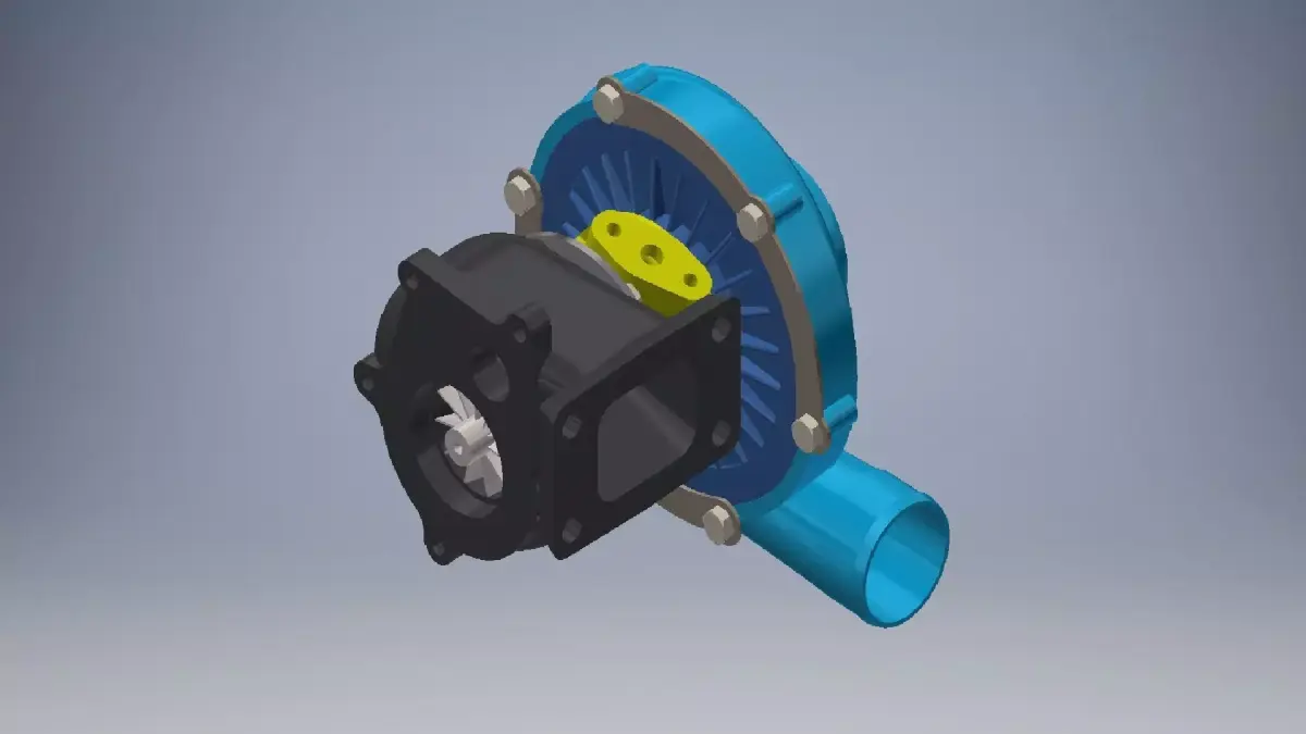 Turbocharger 3D Models  3D model