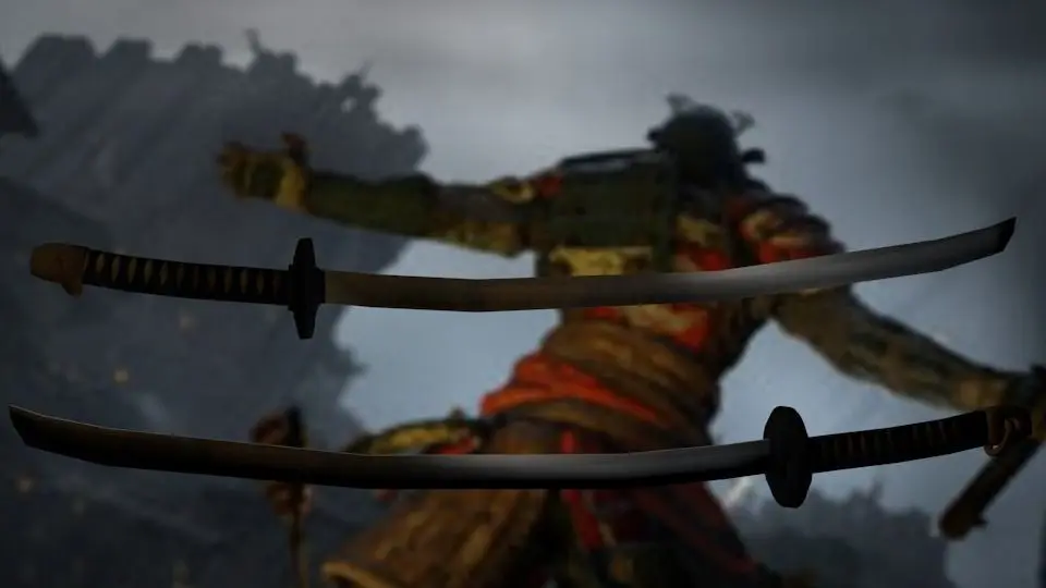 katana of for honor Free 3D model