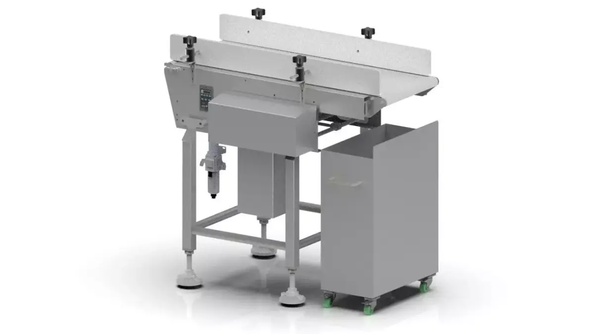 3D  Design of Belt-Retractable Conveyor Sorter 3D model