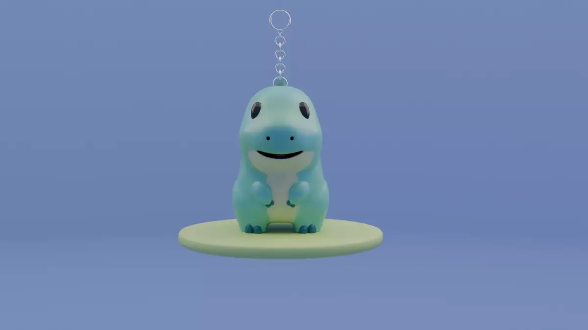 Cute Dino 3D Toy 3D model