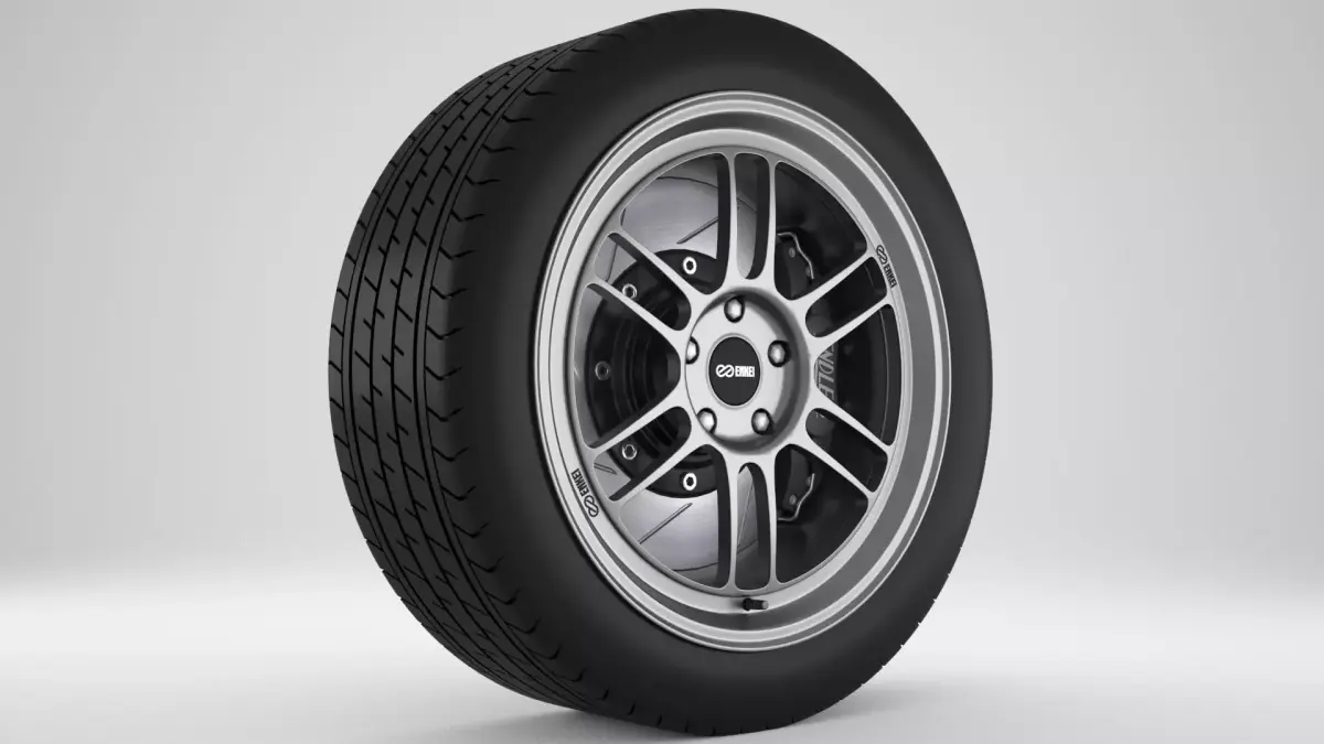 Enkei Performance RPF01 Rim 3D model