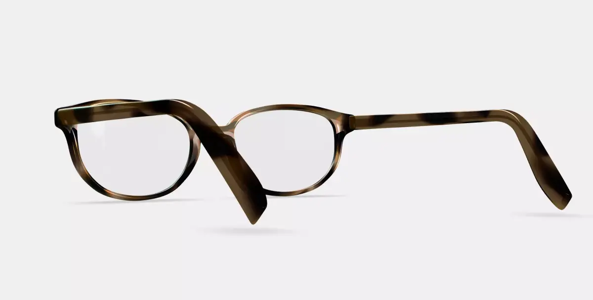 Ira Eyeglasses in Striped Sassafras 3D model purchase