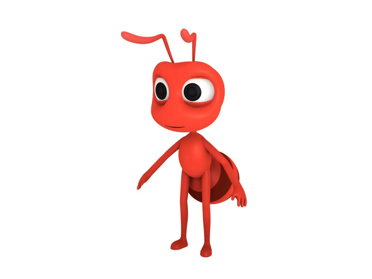 Ant Character 3D model